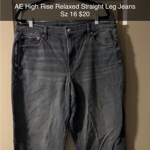 AE straight leg jeans
